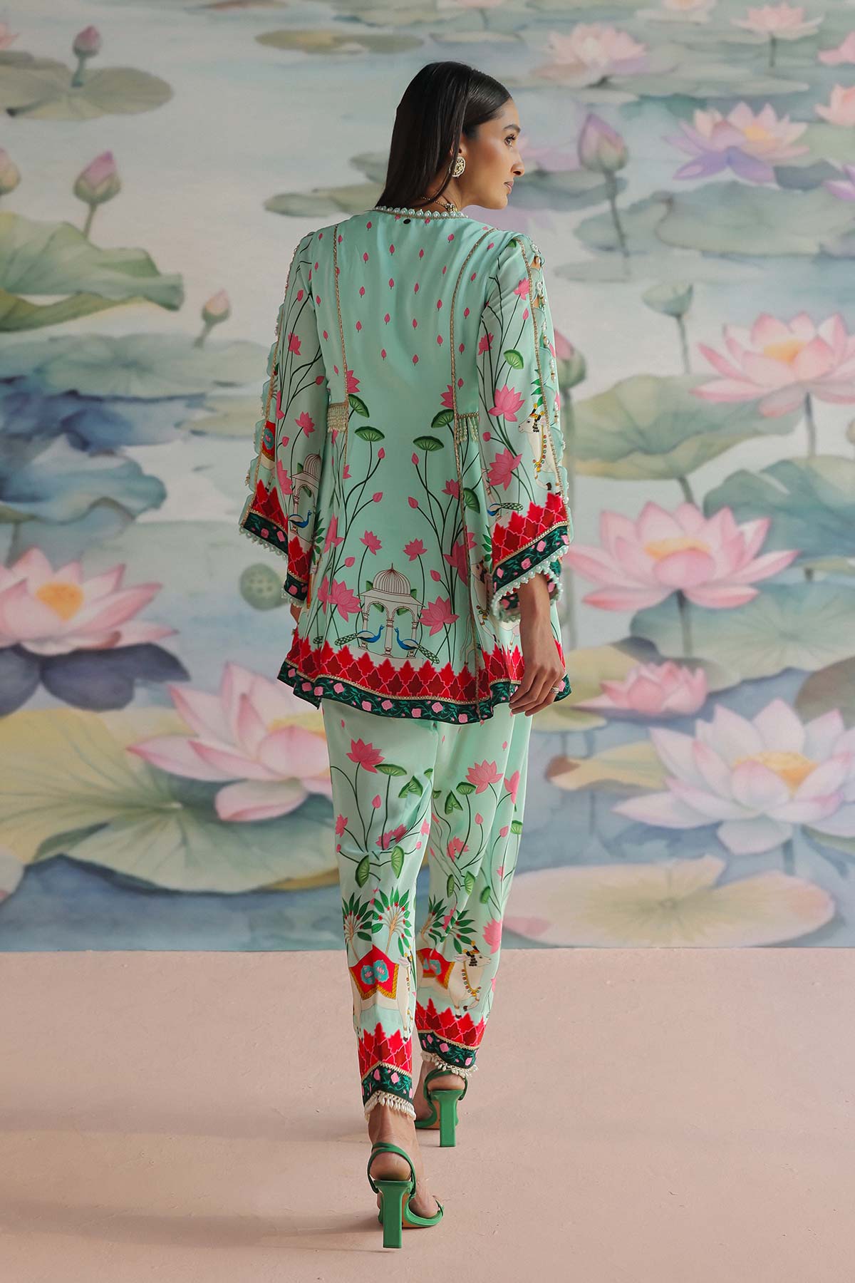 LAVINA EMBROIDERED KURTA SET