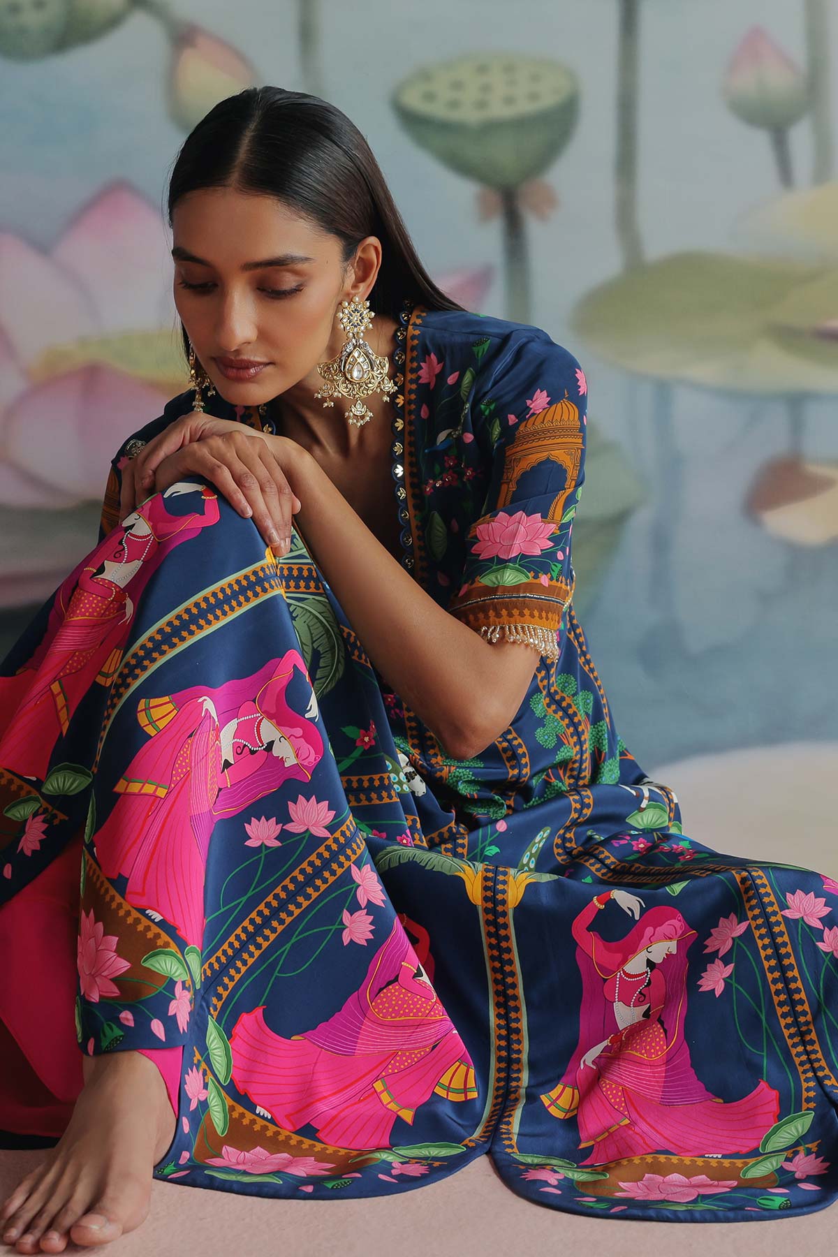 KIARAA EMBROIDERED KURTA SET