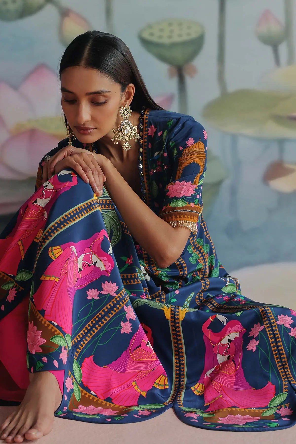KIARAA EMBROIDERED KURTA SET 369
