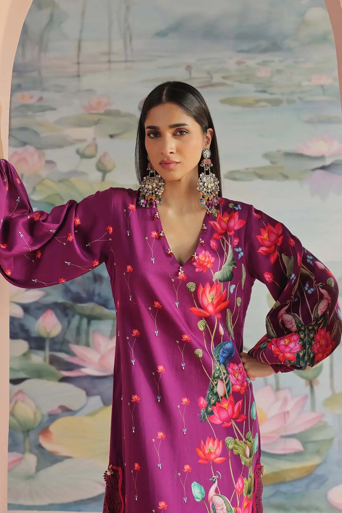AARVI EMBROIDERED KAFTAN 369