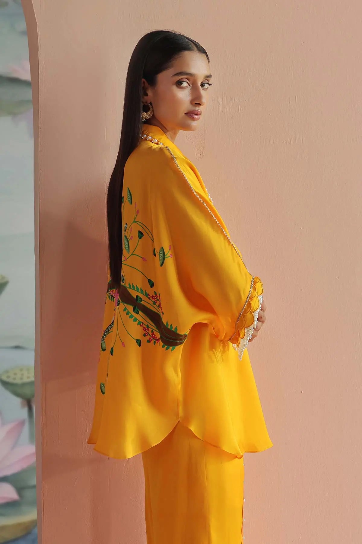 SAVI EMBROIDERED CO-ORD SET 369