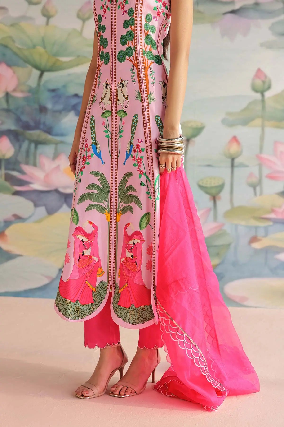 AMBIKA EMBROIDERED KURTA SET 369