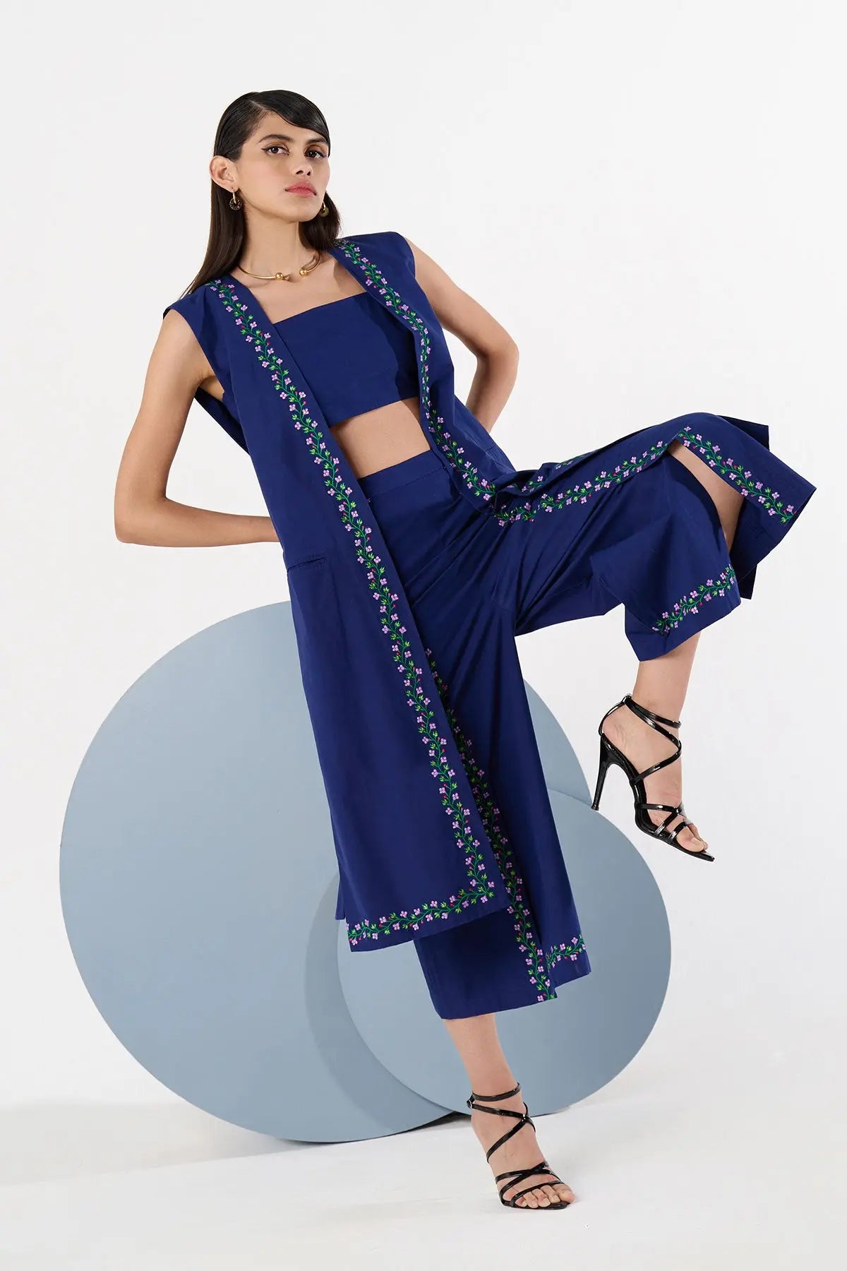 SHANVI EMBROIDERED CO-ORD SET 369