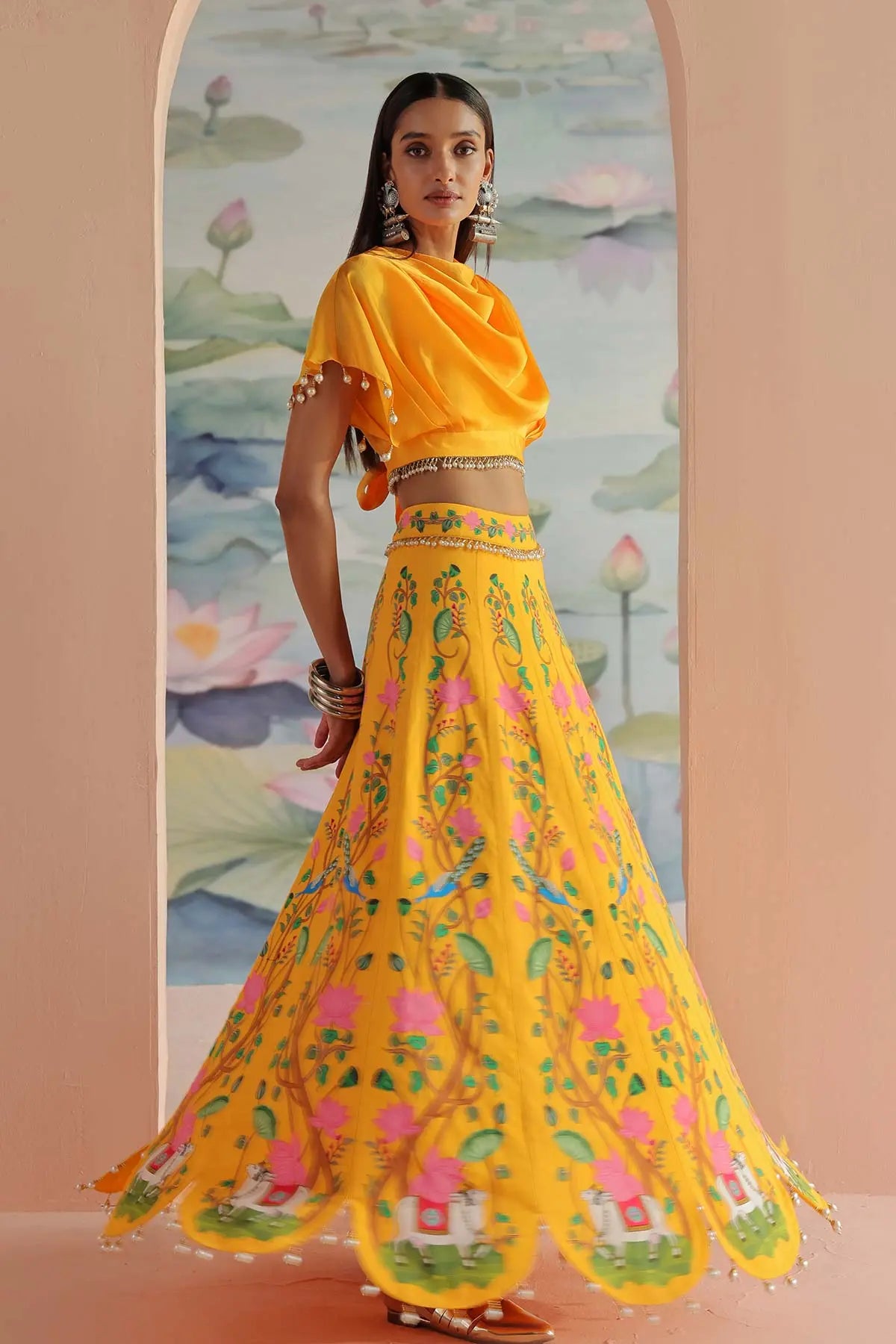 GARIMA EMBROIDERED SKIRT SET 369