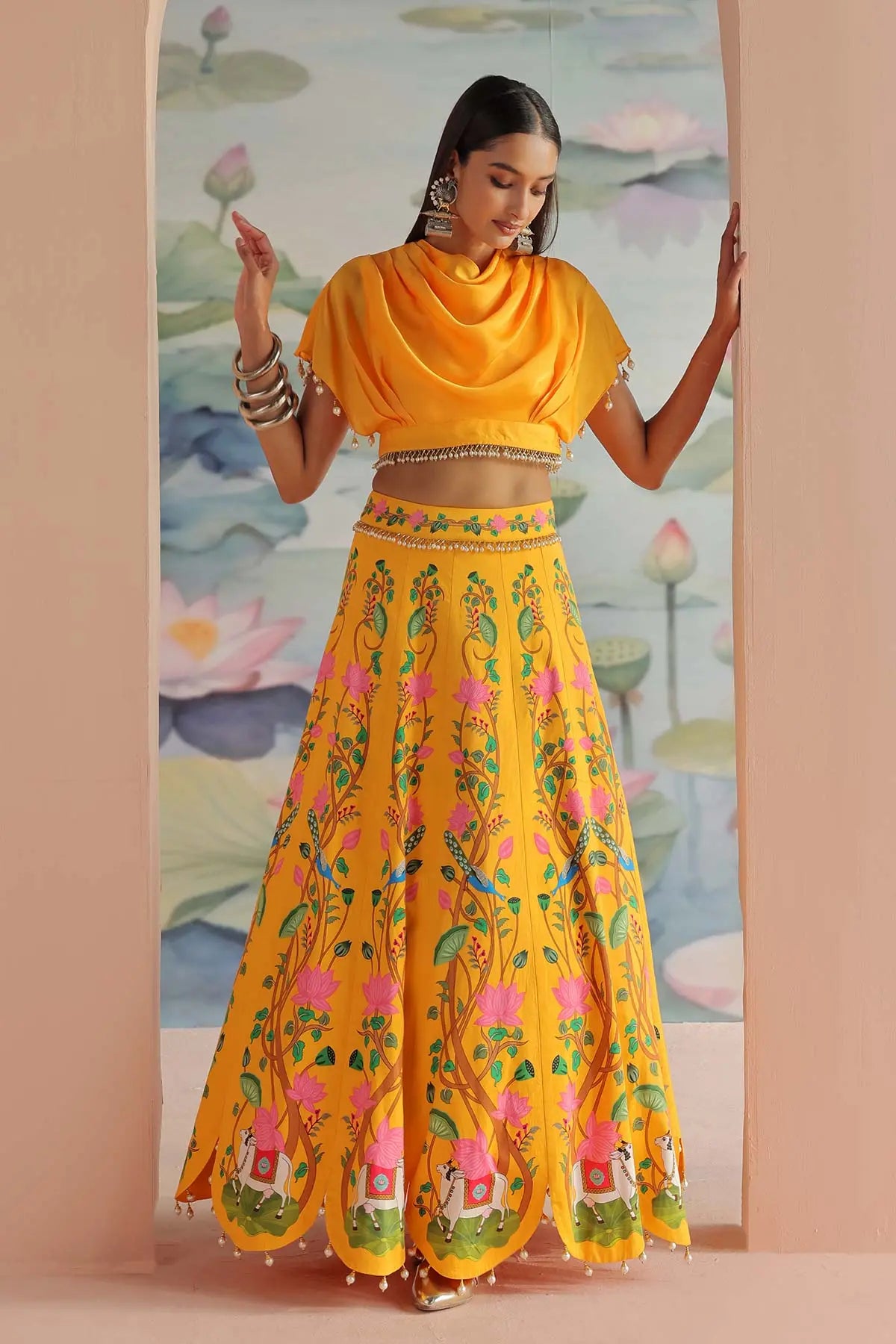 GARIMA EMBROIDERED SKIRT SET 369