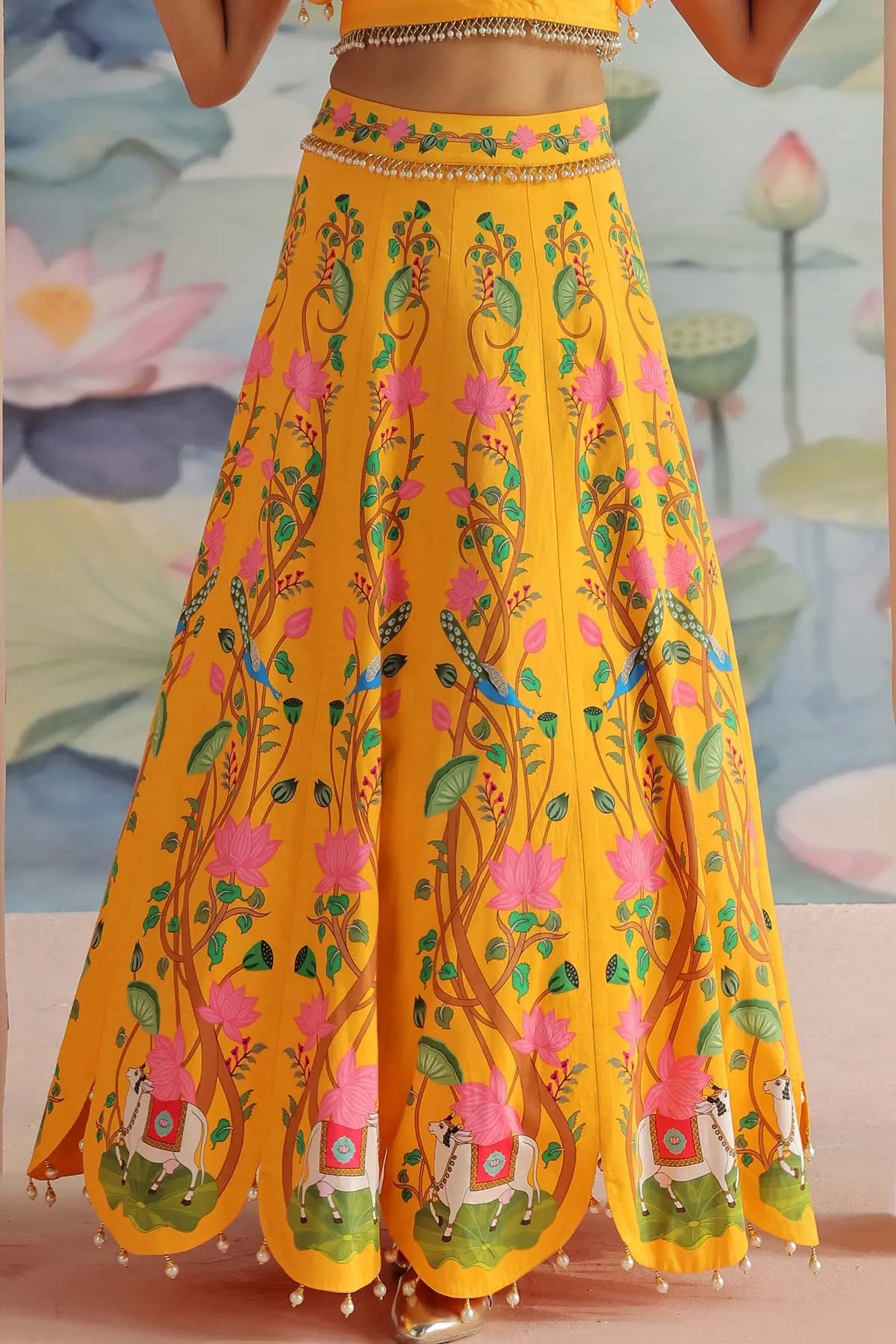 GARIMA EMBROIDERED SKIRT SET 369