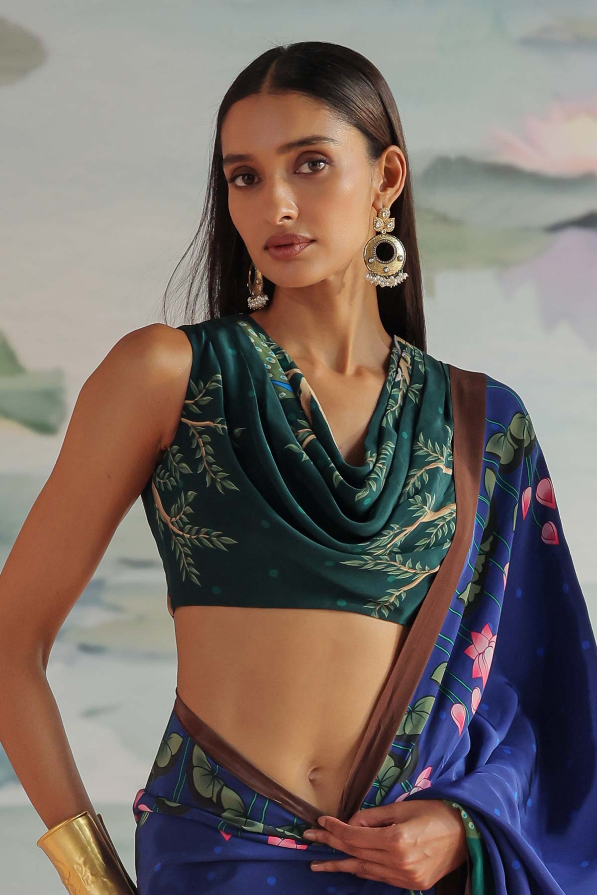 ROSHI DRAPED BLOUSE