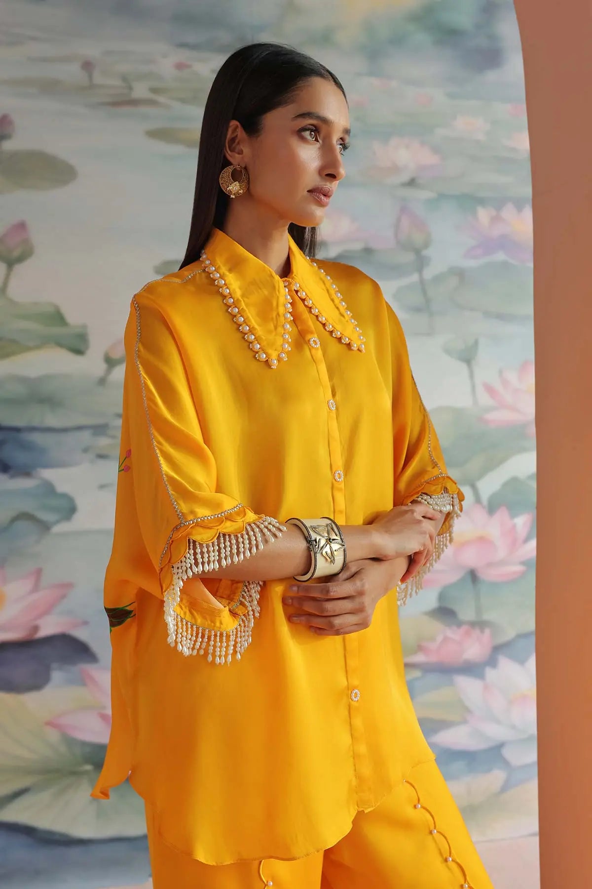 SAVI EMBROIDERED CO-ORD SET 369