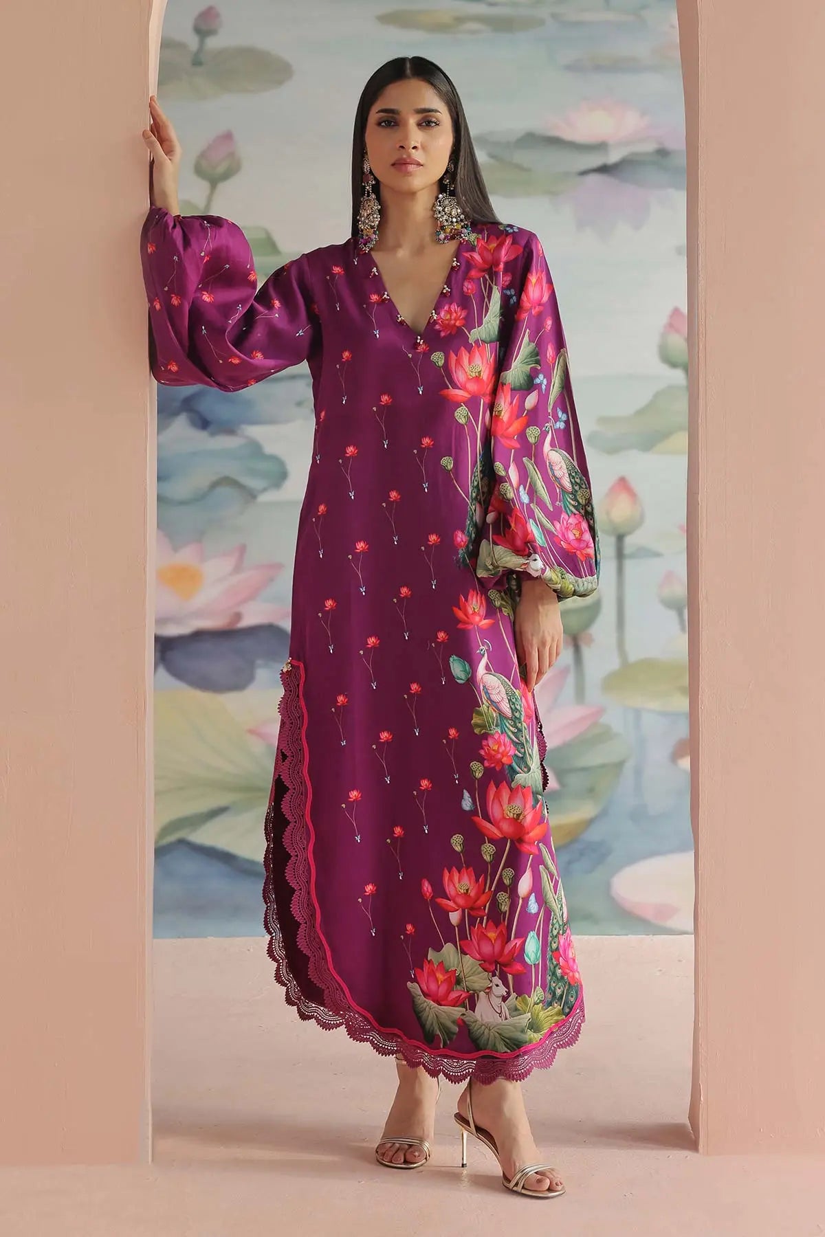AARVI EMBROIDERED KAFTAN 369