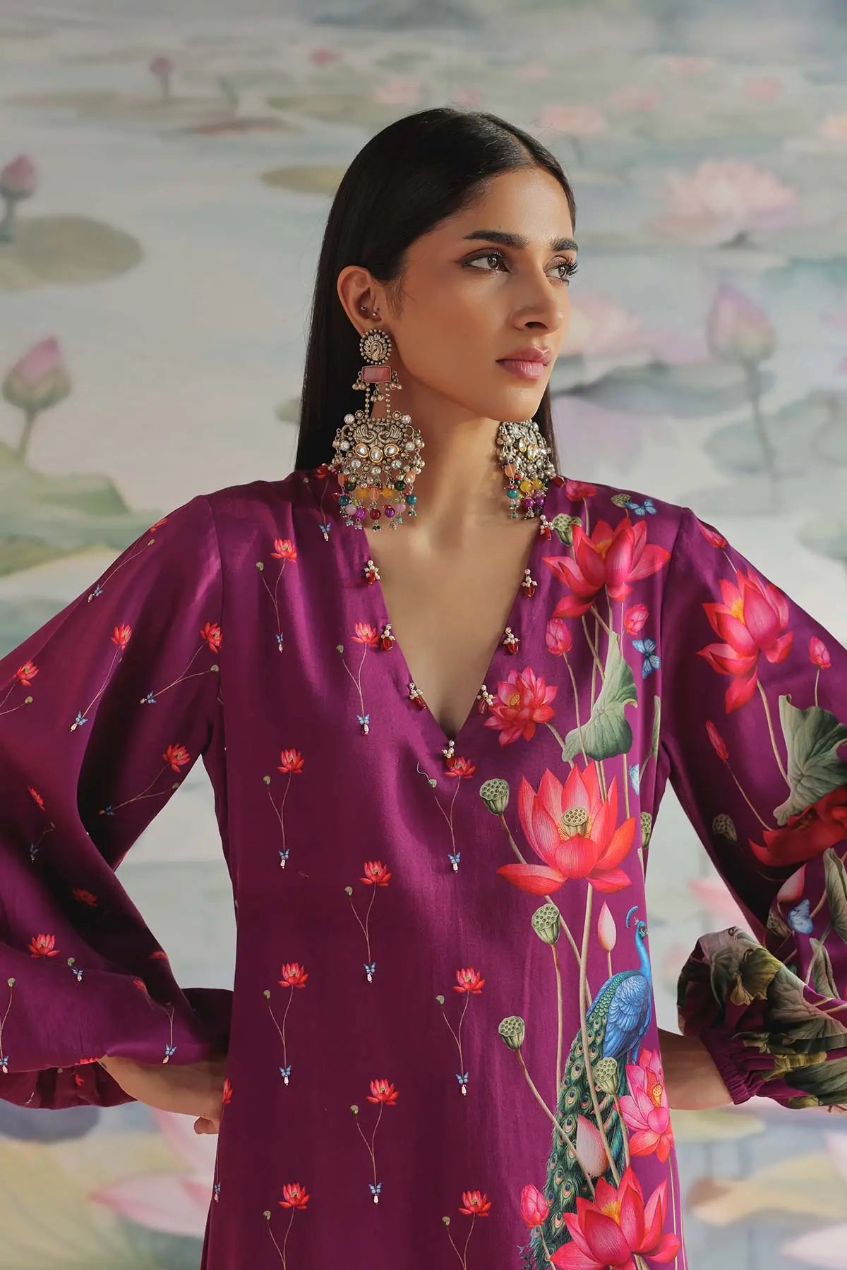 AARVI EMBROIDERED KAFTAN 369