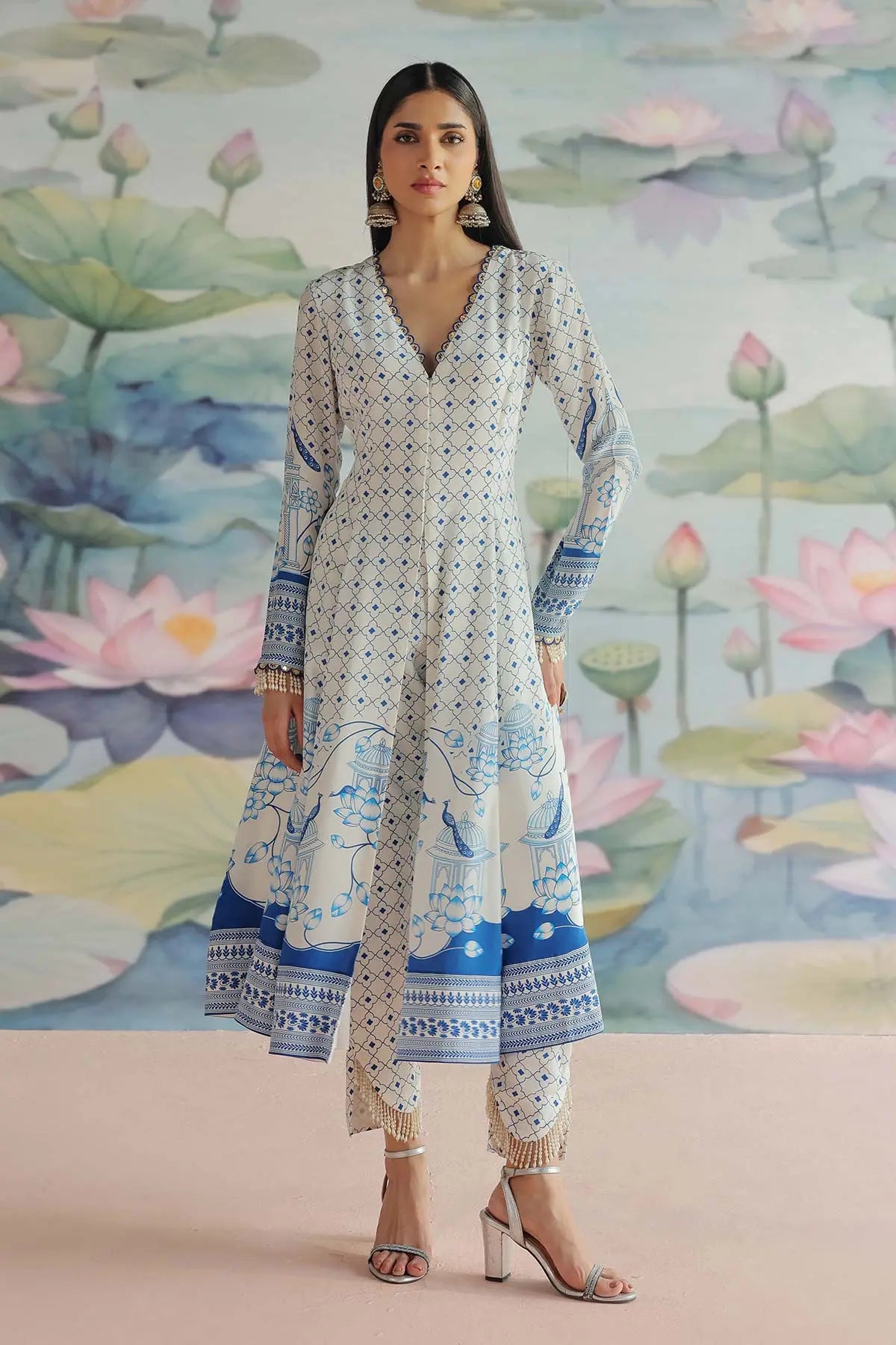 ALISHA EMBROIDERED KURTA SET 369