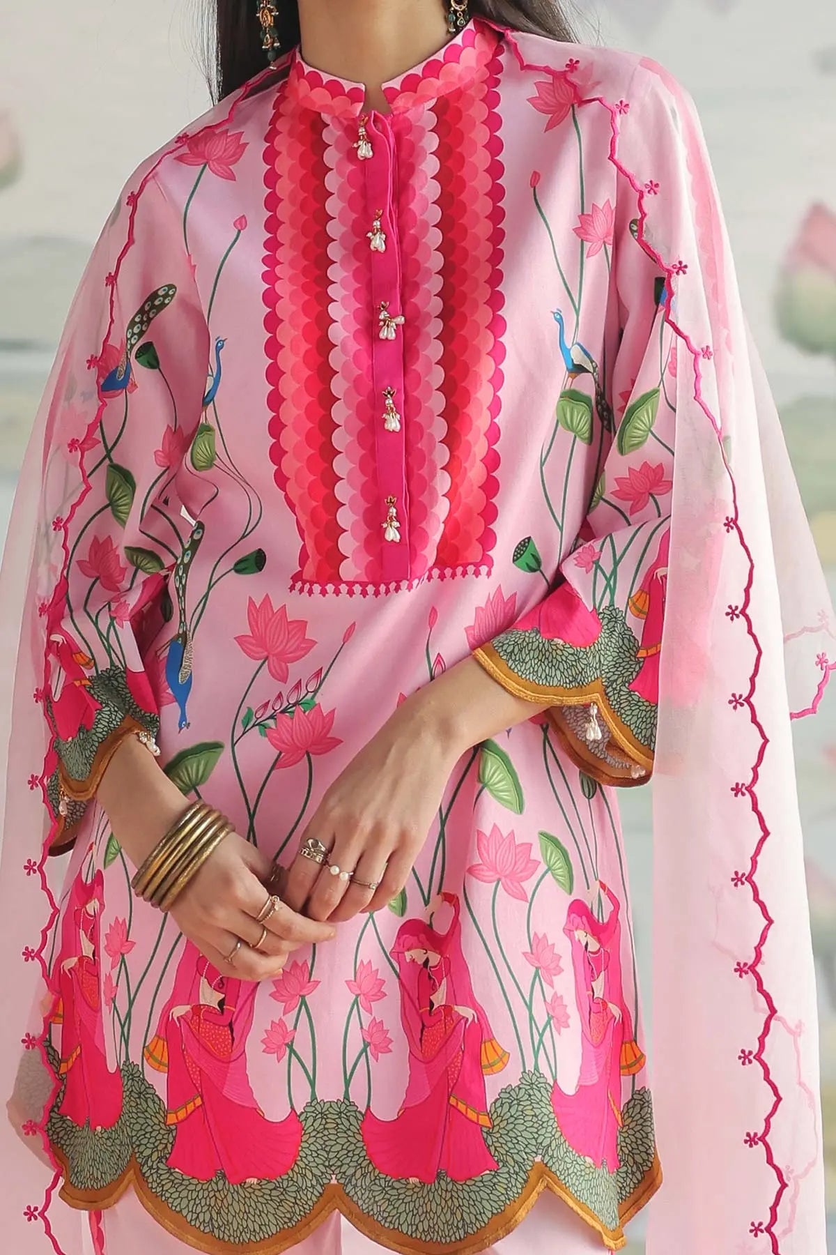 KAVYA EMBROIDERED KURTA SET 369