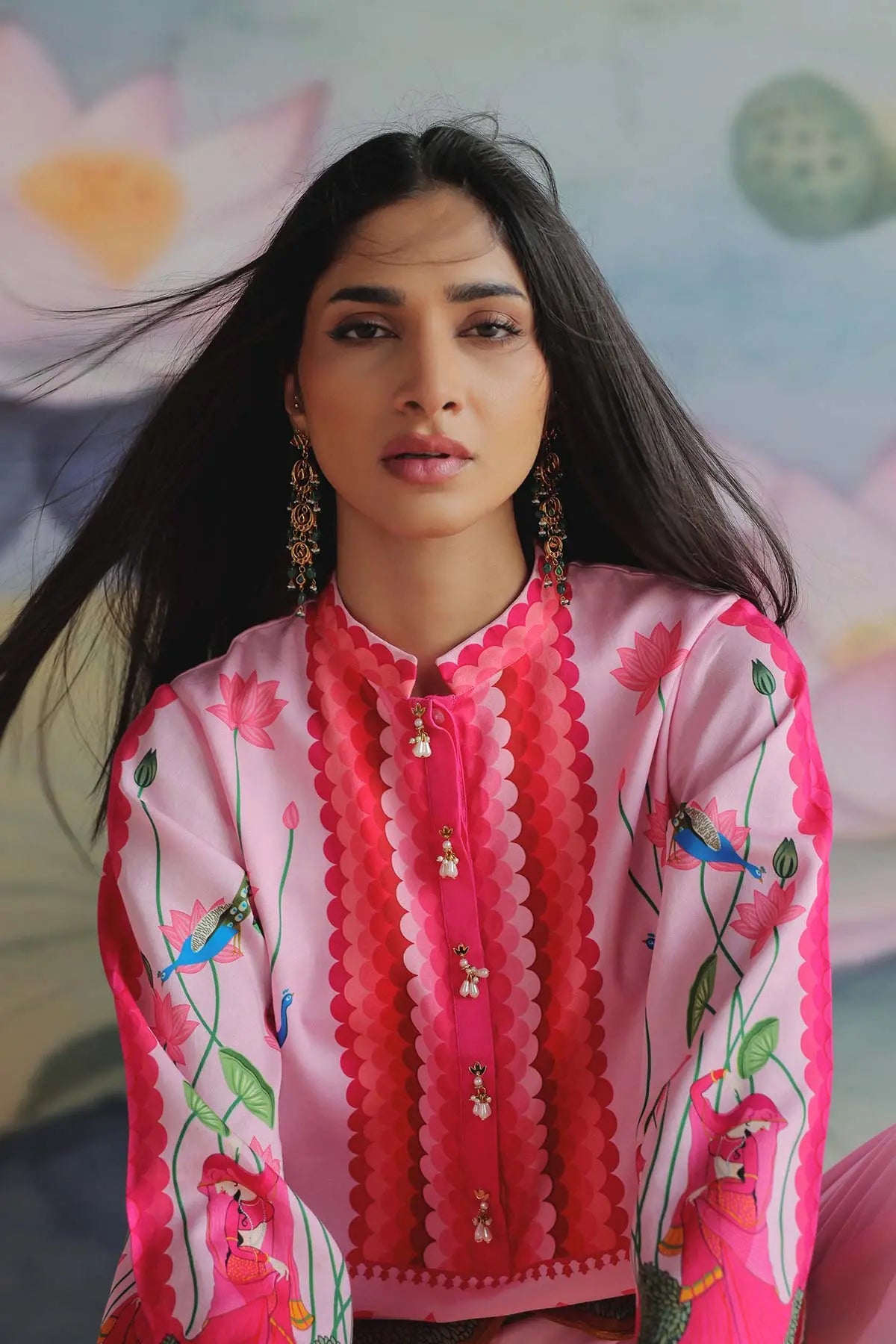 KAVYA EMBROIDERED KURTA SET 369