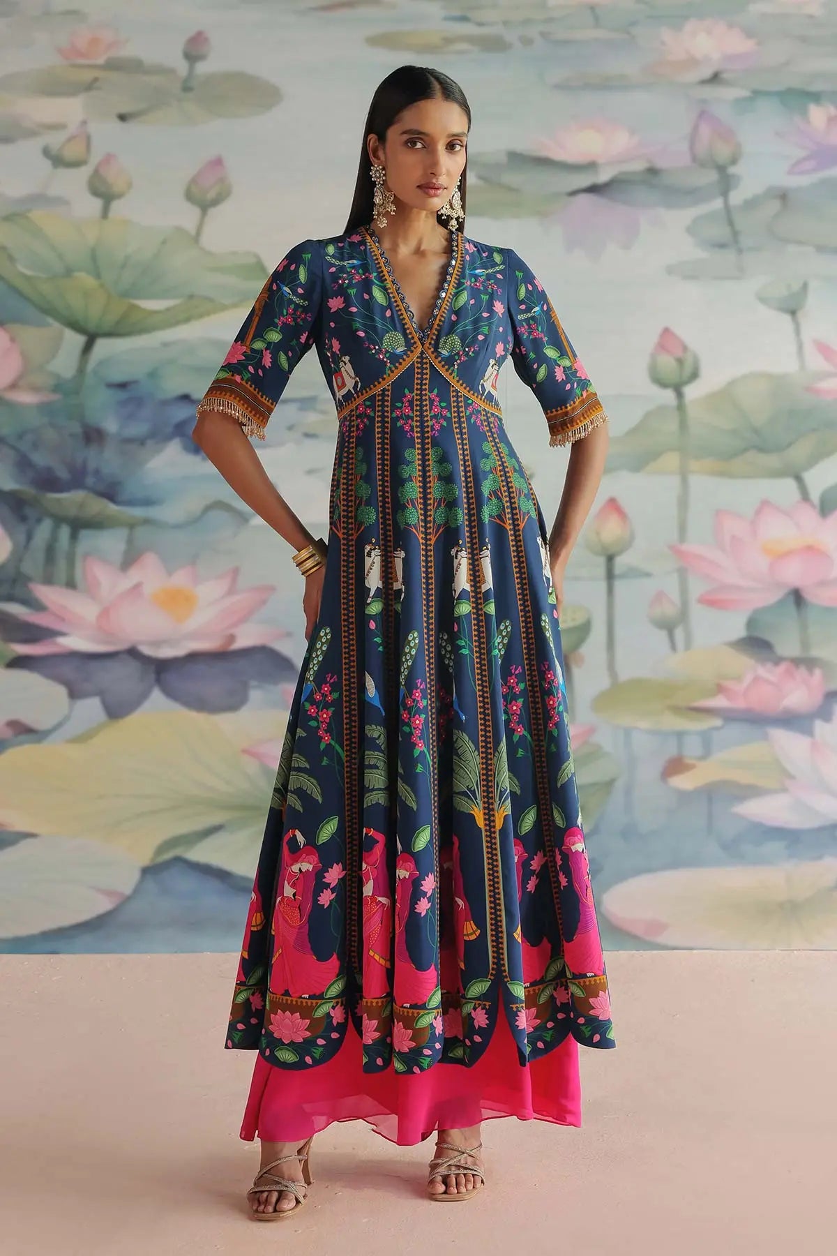 KIARAA EMBROIDERED KURTA SET 369