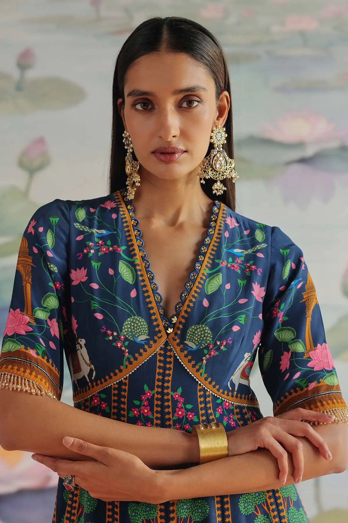 KIARAA EMBROIDERED KURTA SET 369