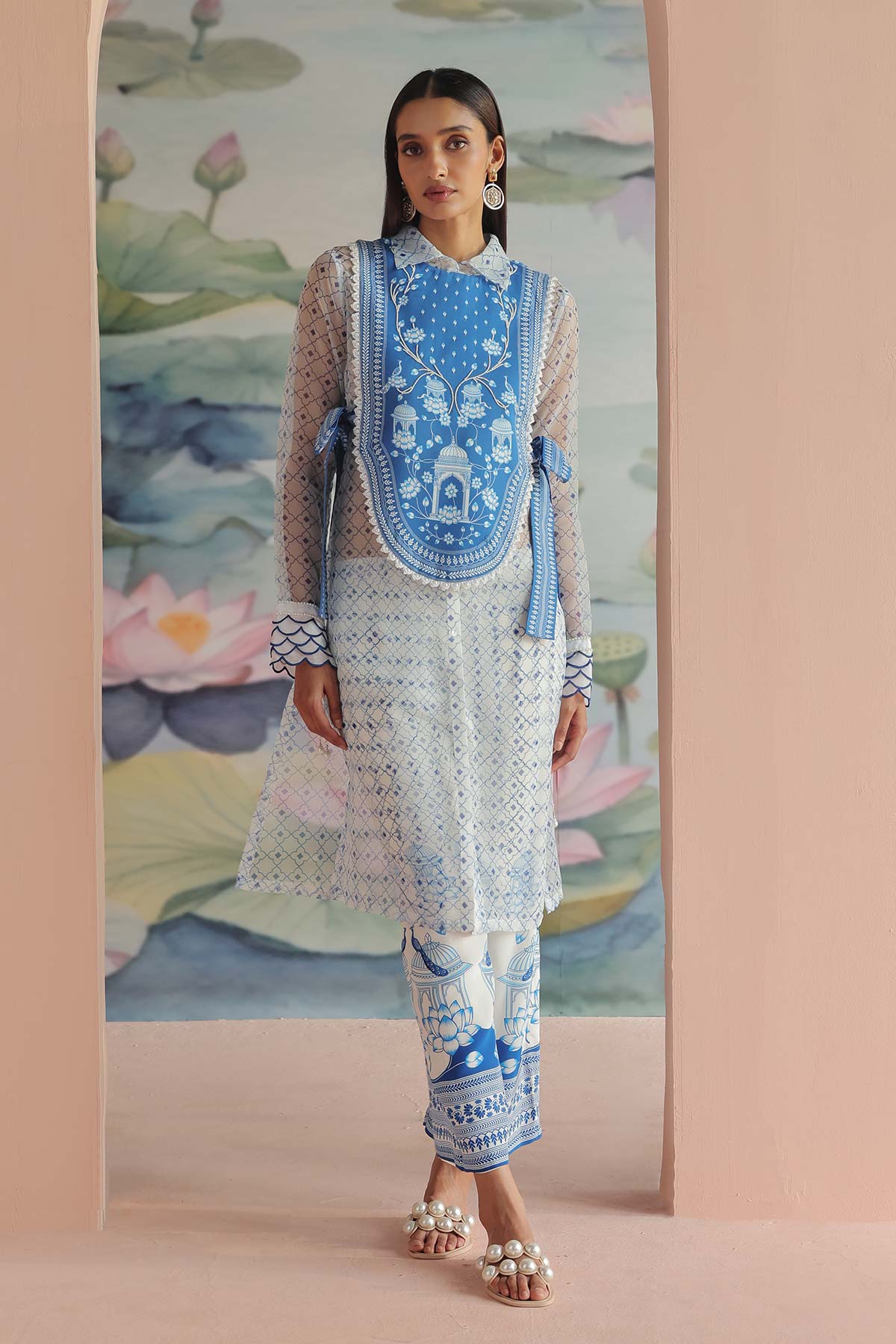 CHANDNI EMBROIDERED CO-ORD SET