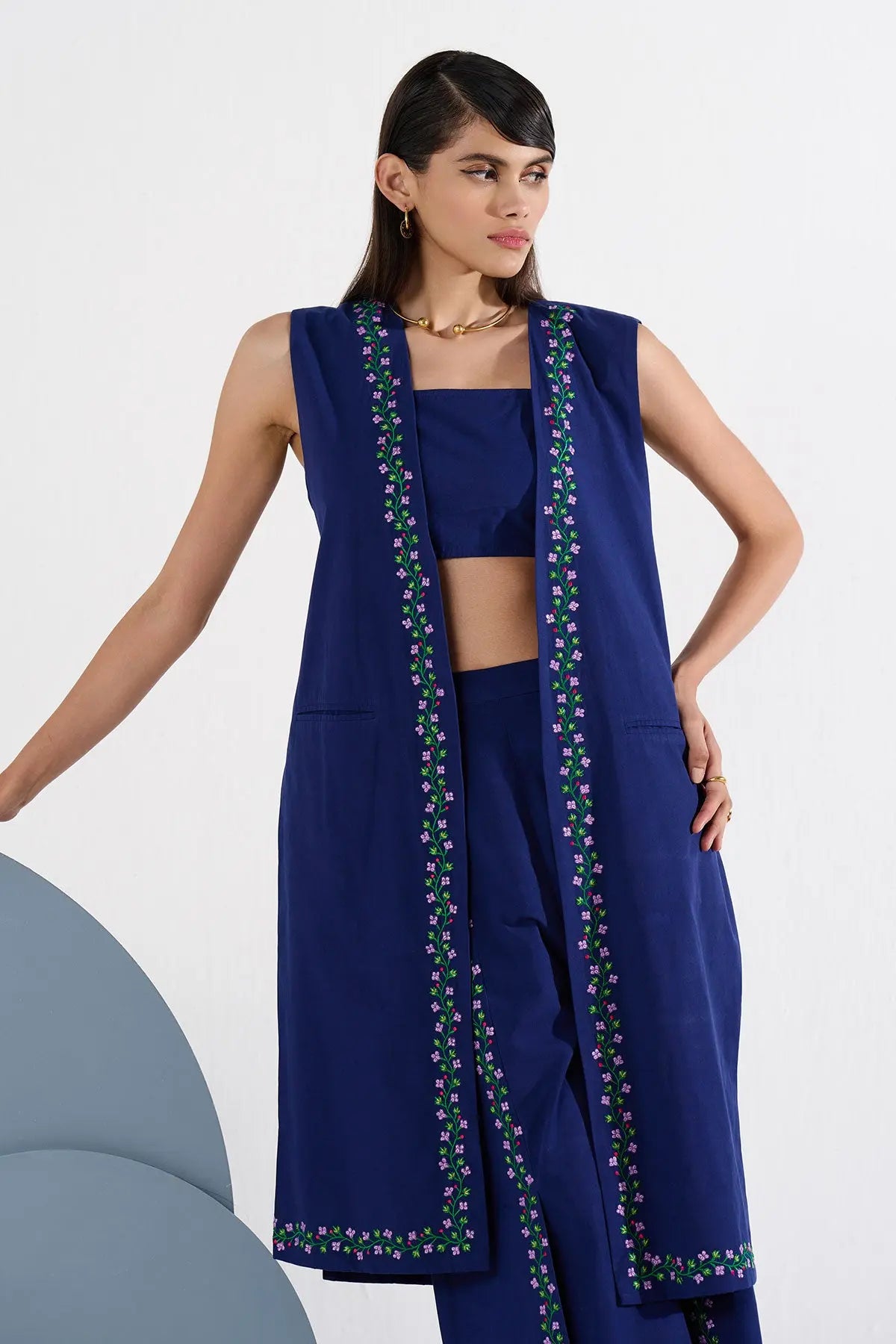 SHANVI EMBROIDERED CO-ORD SET 369