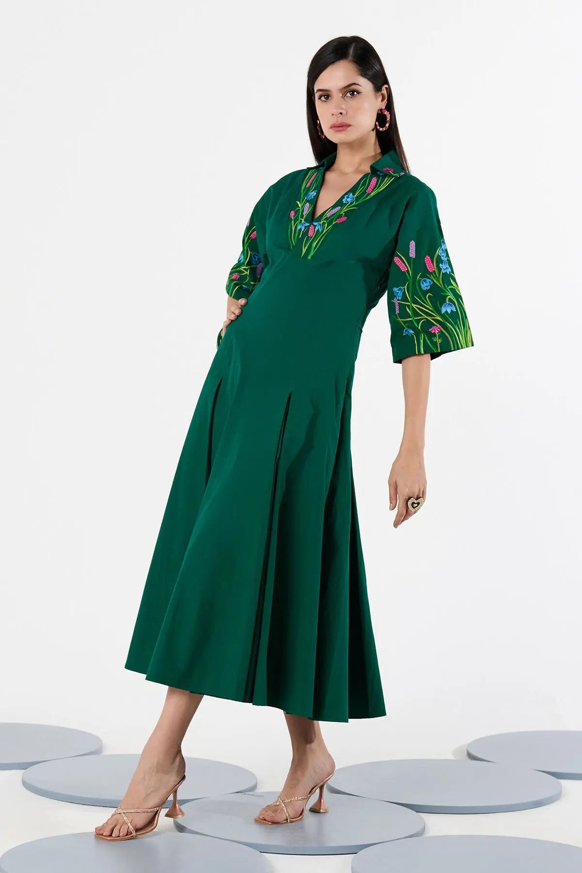 VINAYA EMBROIDERED DRESS 369