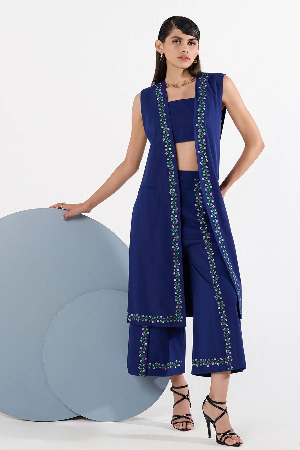 SHANVI EMBROIDERED CO-ORD SET 369